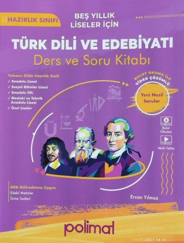 Polimat Hazırlık Sınıfı Soru Kitabı / Türk Dili ve Edebiyatı
