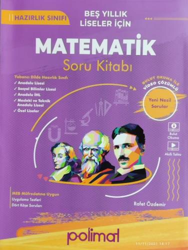 Polimat Hazırlık Sınıfı Soru Kitabı / Matematik